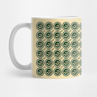 Vintage Om Pattern Mug